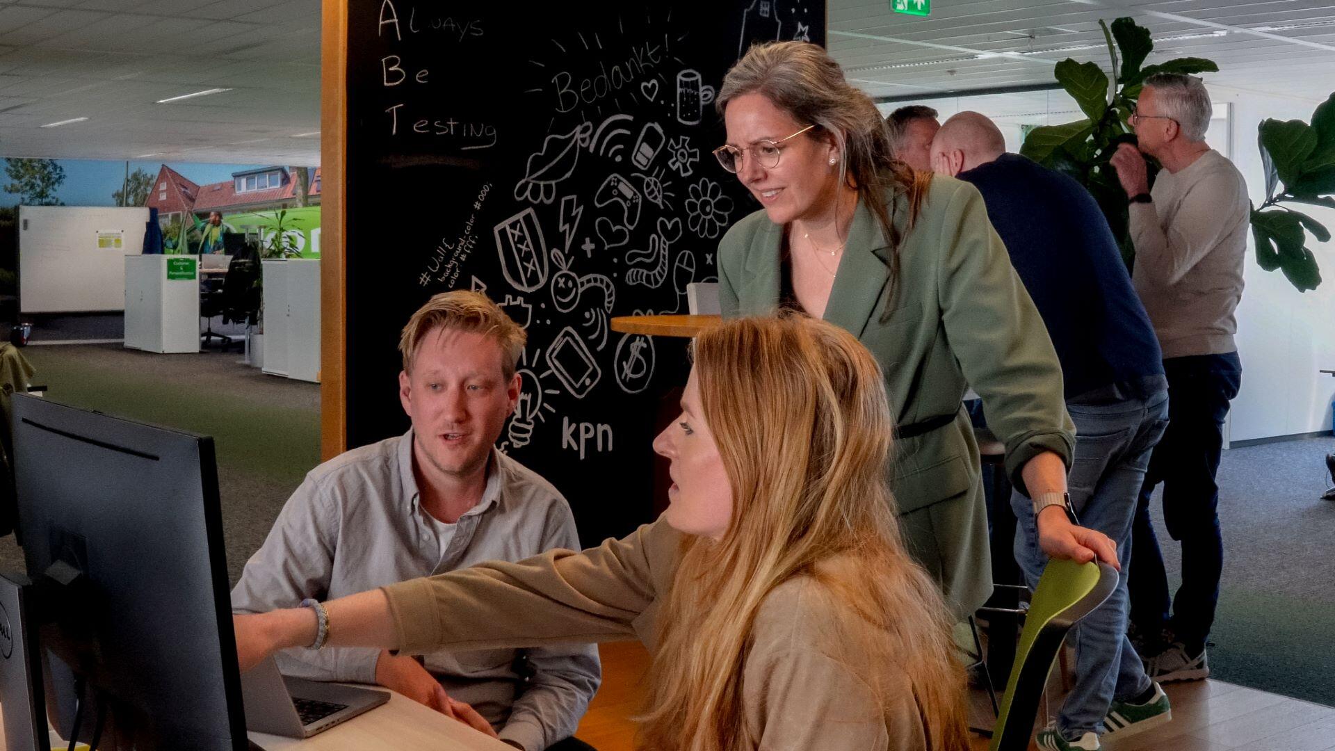 Van trainee naar digital leader bij KPN
